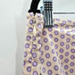 Gap Cream Purple Polka Dot Knee Length Bottom Skirt Plus 14