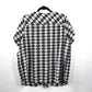 Only Necessities Black White Gingham Top Blouse Shirt Plus 20WP