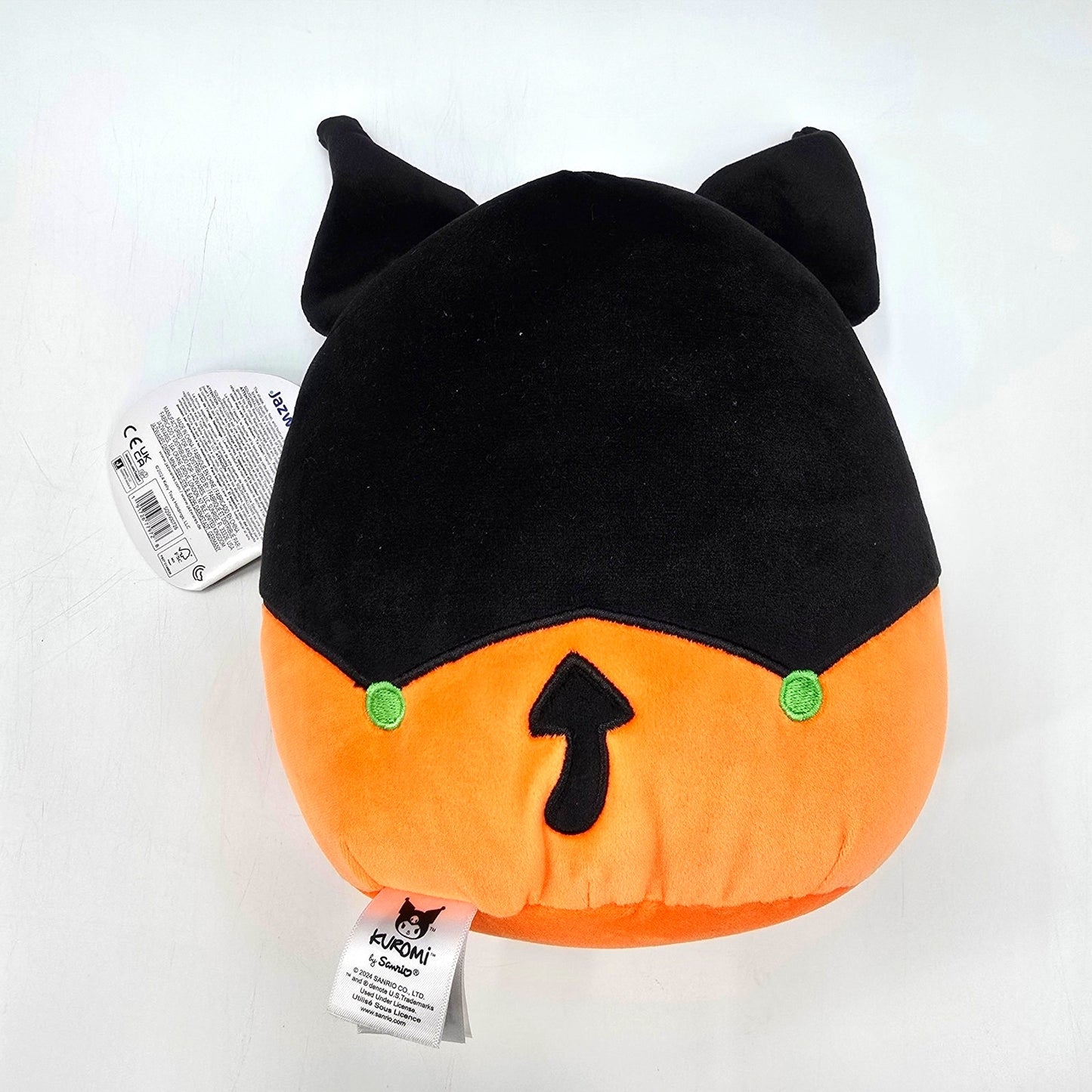 Hello Kitty and Friends Squishmallows Kuromi Bat Pumpkin NWT Halloween Plush #23