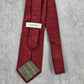 Calvin Klein Red Diamon Geometric Dot 100% Silk Men's Neck Tie NWOT