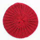 KNITTED CABLE KNIT FASHION BERET