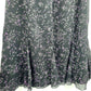 Cato Black Floral Midi Flare Skirt Bottom Plus 18/20W