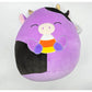 Squishmallows Alexie Purple Cow Halloween Candy Corn Plush NWT #43