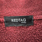 Redtag  Red Zip Fleece Coat Jacket Mens Long Sleeve Large