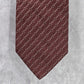 Pioneer Gragney London Brown Geometric Stripe Men's 100% Silk Neck Tie NWOT