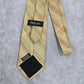 Van Heusen Yellow Blue Stripe 100% Silk Men's Neck Tie NWOT