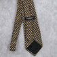 Kenneth Cole New York Brown Blue Geometric Silk Men's Neck Tie NWOT