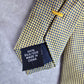 Nautica Yellow Gold Blue Foulard Geometric 100% Silk Men's Neck Tie NWT