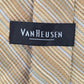 Van Heusen Yellow Blue Stripe 100% Silk Men's Neck Tie NWOT