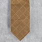 Lee Allison Four in Hands Brown Diamon Geometric Men's Neck Tie NWOT