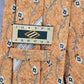 Joseph Abboud Orange Floral 100% Silk Italy Men's Neck Tie NWOT