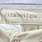 Talbots Tan Cotton Button Shorts Bottoms Pants Plus 20W