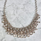 Zara Silver Chain Link Statement Necklace