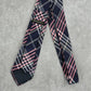 Banana Republic Navy Pink Plaid Stripe 100% Silk Men's Neck Tie NWOT