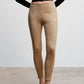 Mango Suede Leggings Beige Tan Pants NWT Extra Large XL