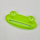 Toothpaste Tube Squeezer Rolling Holder Plastic Pack of 3 Cute Green Frogs #27