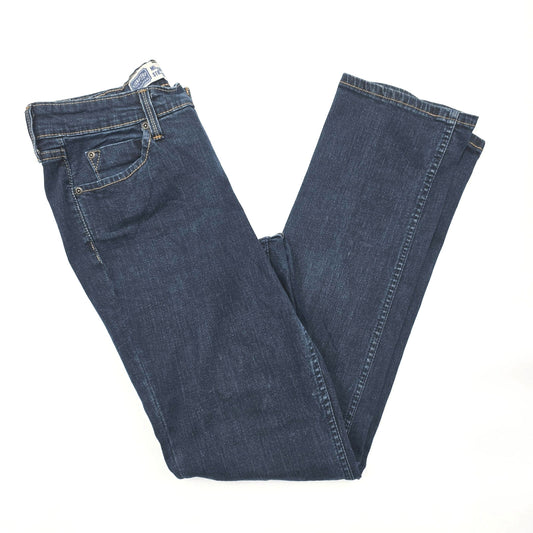 Levi's Strauss & Co Mid Rise Straight Blue Denim Jeans Pants Bottoms Size 4