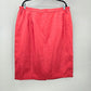 Zara Red Short Midi Skirt Plus 16W