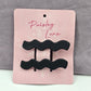 Paisley Lane Black Pair of Two Wavy Hair Clips Accessories NWT