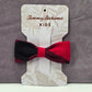 Tommy Bahama Kids Red Black Bow Hair Clip Accessories NWT