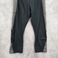 BCG Black Gray Cropped Activewear Workout Legging Pants Bottoms Large