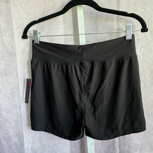 No Boundaries Black Pull On Stretch Yoga Athletic Running Shorts Large 11-13 NWT