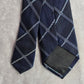 Calvin Klein Blue Black Plaid Tartan 100% Silk Men's Neck Tie NWOT