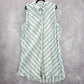 Ava & Viv Blue Stripe Button Shirt Dress Plus 2XL