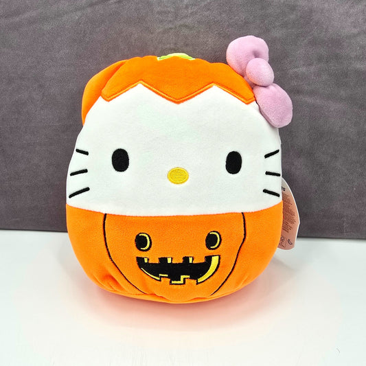 Hello Kitty and Friends Squishmallows Pumpkin Halloween Plush NWT #49