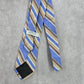 Arrow Blue Brown Stripe 100% Silk Men's Neck Tie NWOT