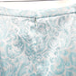 Michael DeGray Blue White Floral Midi Length Skirt Plus 20W