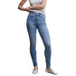 Mango High Rise Skinny Blue Jeans NWT Plus 14