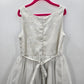 Bloome De Jeune Fille White Silver Party Easter Christmas Dress Girls Size 10