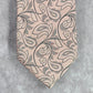 Alfani Pink Gray Floral Paisley 100% Silk Men's Neck Tie NWOT