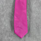 Apt. 9 Pink Solid 100% Polyester Narrow Men's Neck Tie NWT