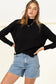 Warm Personality High-Neckline Sweater