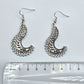 Zara Silver Dangle Hoop Stud Earring Fashion Jewelry NWT ZB01 #05