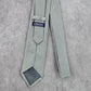 Kiss Ties Gray Black Silver Stripe Microfiber Men's Neck Tie NWOT