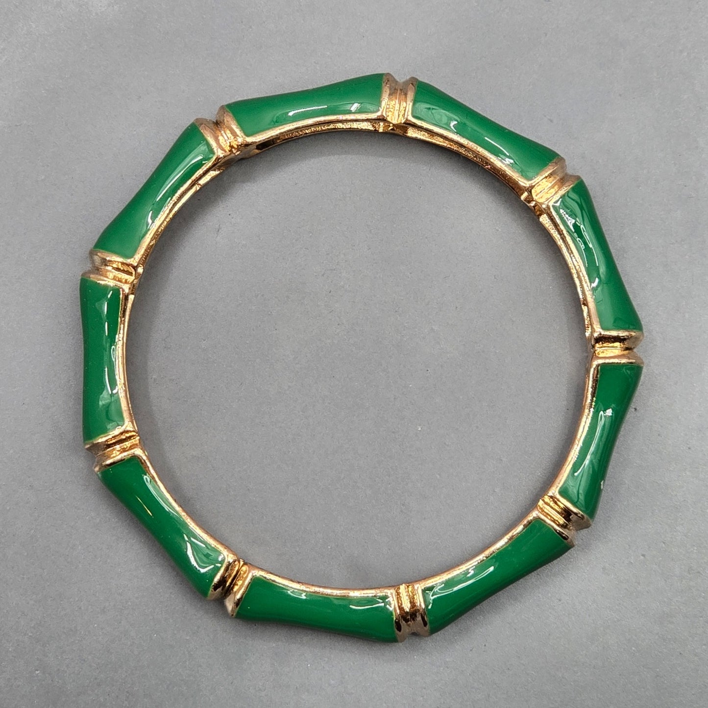 Zara Green Gold Solid Single Metal Bracelet Costume Fashion Jewelry NWOT JB4-6