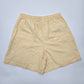 Erika Collection Yellow Linen Shorts Bottoms Pants Extra Large XL