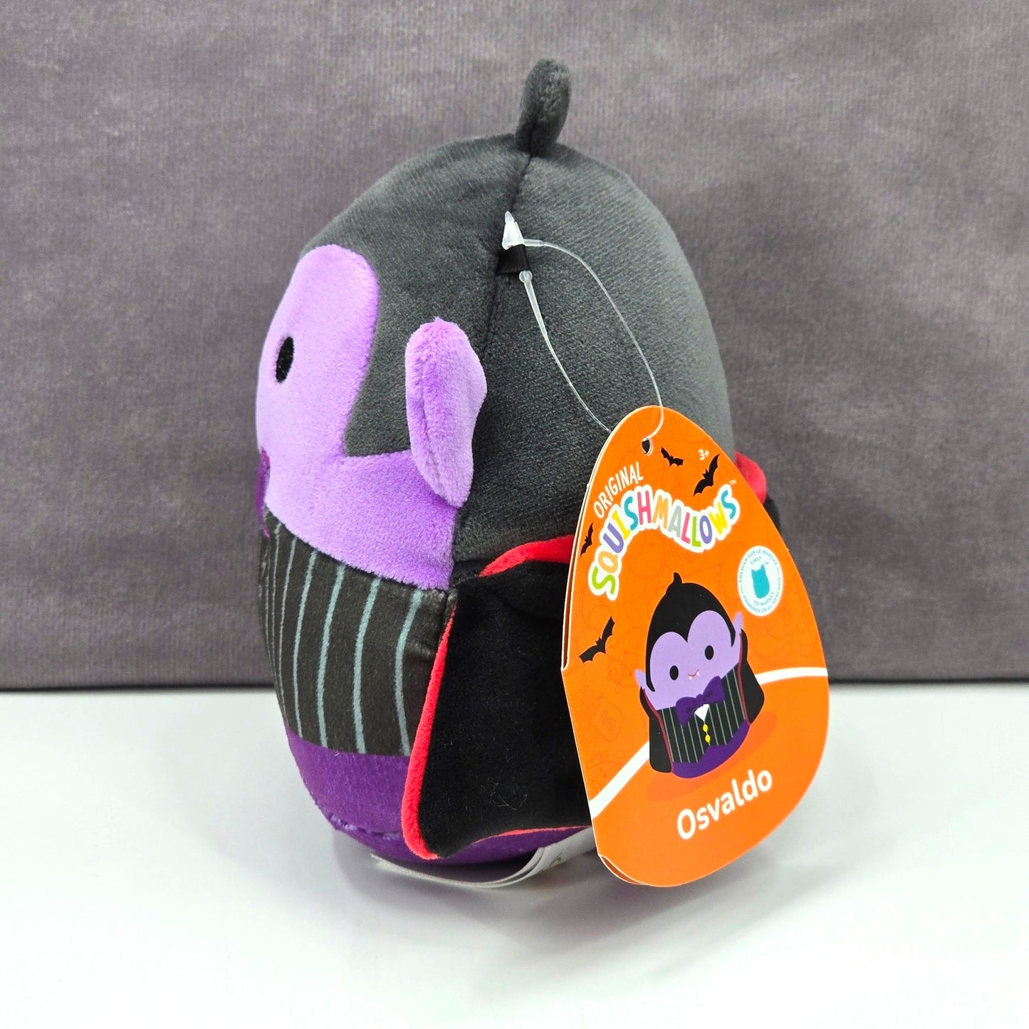 Squishmallows Osvaldo Halloween Dracula Bat Plush NWT #38