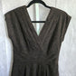 Banana Republic Brown Wool Silk Sleeveless Dress Size 4 Small