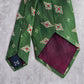 Polo by Ralph Lauren Green Red Geometric 100% Silk Men's Neck Tie NWOT