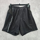 VRST Black Men's Activewear Running Jogger Solid Zipper Lined Shorts Small