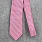 Croft & Barrow Pink Stripe 100% Silk Men's Neck Tie NWOT