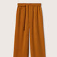 Mango MNG Belt Culottes Trousers Yellow Ochre NWT Plus 2XL