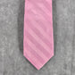 Croft & Barrow Pink Stripe 100% Silk Men's Neck Tie NWOT