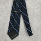 DKNY Navy Blue Striped 100% Silk Men's Neck Tie NWOT