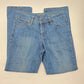 Sonoma Life + Style Original Straight Blue Denim Jeans Pants 4 Petite Short