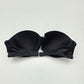 Victoria's Secret Black Padded Strapless Bikini S Top Swimwear Small